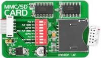 картинка MIKROE-3, MMC/SD Board, Дочерняя плата с MMC/SD интерфейсом