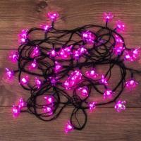 Гирлянда светодиодная Цветы Сакуры 50LED роз. 7м с контроллером Neon-Night 303-038