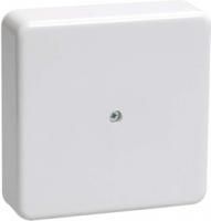 Коробка распаячная ОП 75х75х20 IP20 КМ41212-01 (6 клем. 6кв.мм) бел. ИЭК UKO10-075-075-020-K01