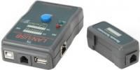 картинка NCT-2, Портативный LAN-Тестер для UTP, STP, RJ-11/12, USB-кабеля