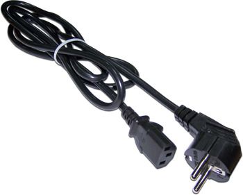 Кабель питания Lanmaster LAN-PP13/SH-1.8-BK