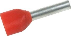 картинка CT210010DIN (DTE01010) (KLS8-01141-TE1010 red), Наконечник для многожильного кабеля красный