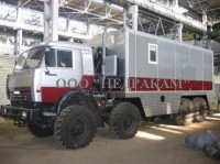 Автомобиль исследования газовых скважин на шасси, Камаз 43118