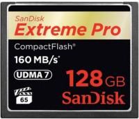 SDCFXPS-128G-X46, Флеш-накопитель Sandisk Карта памяти SanDisk Extreme Pro CF 160MB/s 128 GB VPG 65, UDMA 7