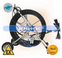 Пневматическая щеточная машина Pressovac ATEX, P40 ATEX