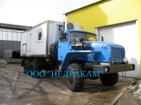 Автомобиль исследования скважин на шасси, Урал 43206