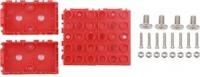 картинка Grove - Red Wrapper 1*2 (4 PCS pack), Корпус для крепления модулей Grove к металлическим поверхностям и конструктору LEGO