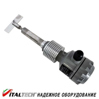 Лопастной ротационный датчик уровня с защитной трубкой-удлинителем, KYL-20AAS (200oC) 24В