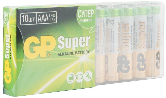 Батарейка GP Super Alkaline 24A LR03