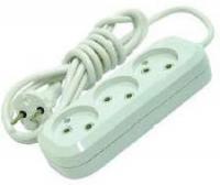 Удлинитель 3х2м без заземл. 10А IP20 Makel MGP122