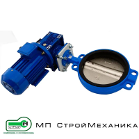 Затвор дисковый поворотный (электромеханический привод), VB 200 AE