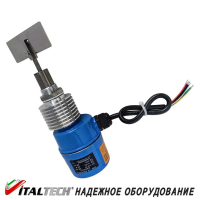 Лопастной ротационный датчик уровня, KYL-80AAS (200oC) 24В