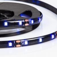 141-383, LED лента с USB коннектором 5 В, 8 мм, IP65, SMD 2835, 60 LED/m, цвет свечения синий
