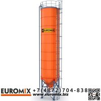 Силос цемента EUROSILO разборной конструкции D 3,3 м, ЕС Р 3,3-100