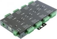 USB-8COMi-TB, 8-портовый преобразователь USB в RS-422/422/485 в мет. корпусе, 8х клеммные колодки