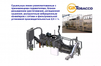 Сушильная линия табачного листа, GK TOBAССO