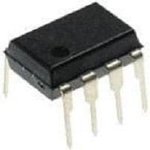 картинка UC3843BNG, ШИМ контроллер токового режима, 30В-12В питание, 52кГц, 13.5В/1A выход, DIP-8