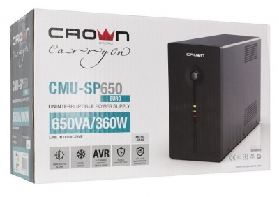 Источник бесперебойного питания Crown CMU-SP650EURO