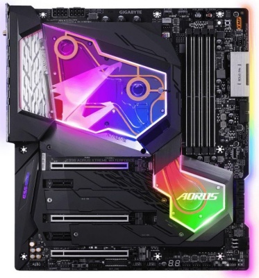 Материнская плата EATX GIGABYTE Z390 AORUS XTREME WATERFORCE