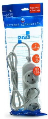 Удлинитель сетевой Power Cube PC-Y-5-32-1,5