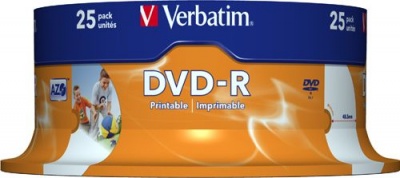 Диск DVD-R Verbatim 43538