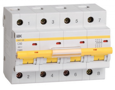 Автоматический выключатель IEK MVA40-4-100-C