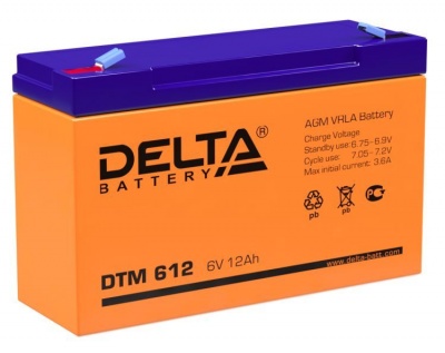 Батарея Delta DTM 612