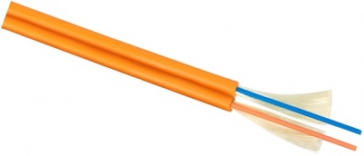 Кабель волоконно-оптический 50/125, 2 волокна Cabeus TB-ZIP-5-02T-LSZH-IN-25