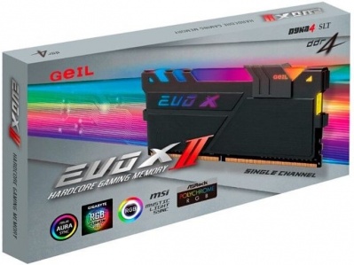 Модуль памяти DDR4 8GB Geil GEXSB48GB4133C19BSC