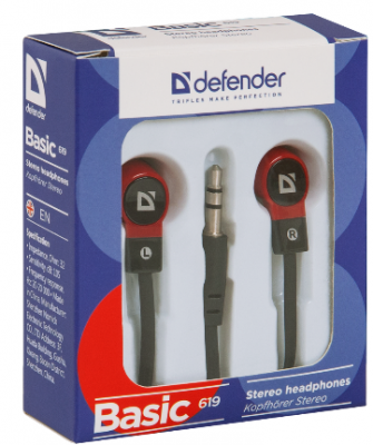 Наушники Defender Basic 619