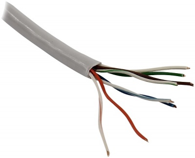 Кабель витая пара UTP 6 кат. 4 пары 5bites US6575-100A