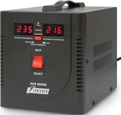 Стабилизатор Powerman AVS-2000D Black