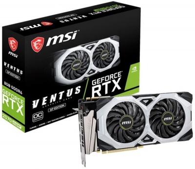 Видеокарта PCI-E MSI GeForce RTX 2070 Super