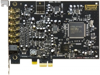 Звуковая карта PCI-E Creative SB AUDIGY RX