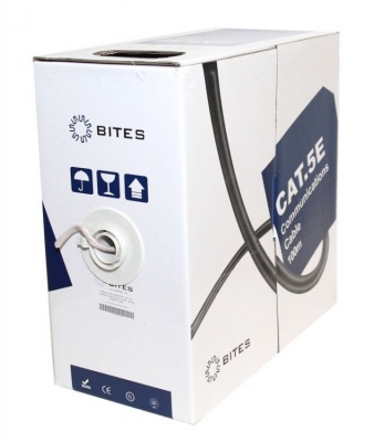 Кабель витая пара UTP 5e кат. 4 пары 5bites US5505-100A