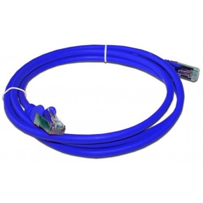 Кабель патч-корд FTP 6 кат. 3м. Lanmaster LAN-PC45/S6-3.0-BL