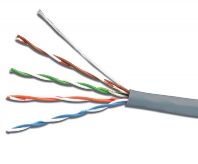 Кабель витая пара UTP 5e кат. 4 пары 5bites US5505-100A
