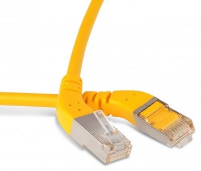Кабель патч-корд Hyperline PC-APM-STP-RJ45/L45-RJ45/L45-C5e-2M-LSZH-YL