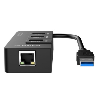 Концентратор USB 3.0 Orico HR01-U3-BK
