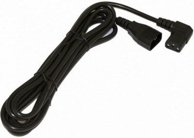 Кабель питания Hyperline PWC-IEC13A-IEC14-1.0-BK