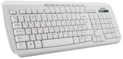 Клавиатура Sven KB-C3050 White USB