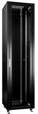 Шкаф напольный 19, 47U Cabeus SH-05C-47U80/100-BK