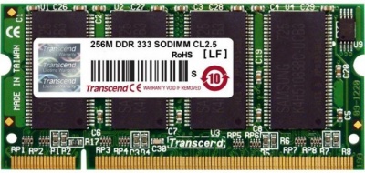 Модуль памяти SODIMM DDR 256MB Transcend TS32MSD64V3F5