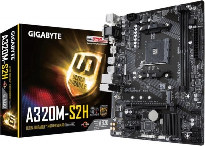 Материнская плата mATX GIGABYTE GA-A320M-S2H