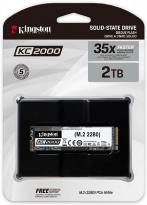 Накопитель SSD M.2 2280 Kingston SKC2000M8/2000G