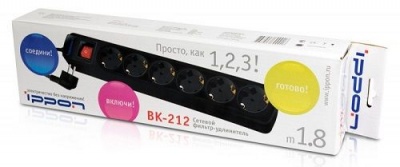 Сетевой фильтр Ippon BK212