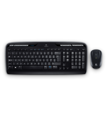Клавиатура и мышь Wireless Logitech Combo MK330
