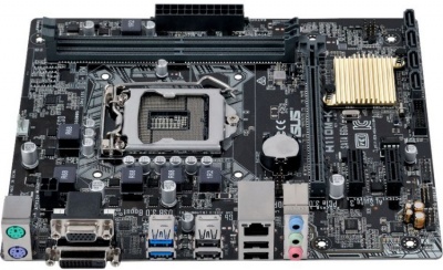 Материнская плата mATX ASUS H110M-K