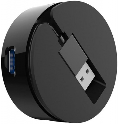 Концентратор USB 3.0 Orico LHA-U3-BK