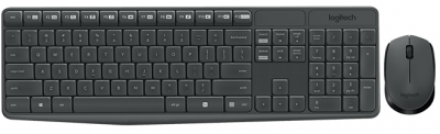 Клавиатура и мышь Wireless Logitech Combo MK235